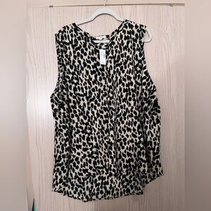 Maurices Leopard Print Sleeveless Top